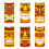 Packung mit 3/4 flackernden LED-Hawaiian-Kerzenlichtern,-3 2