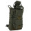 Tactical Molle, Χακί θήκη από νάιλον για τουφέκια και πιστόλια, Ελαστική ταινία για 8
