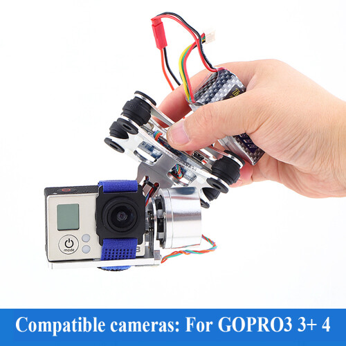 Σταθεροποιητική μεταλλική πλακέτα gimbal, συμπαγές μέγεθος δομής από κράμα 2