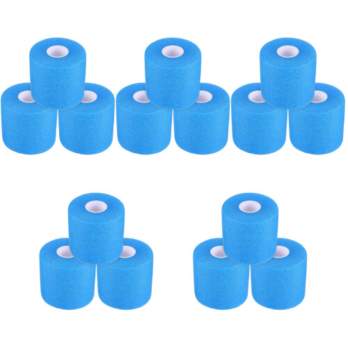 Blaue Elastische Sportbinden Wraps Für Gelenkschutz 1