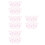 400Stk Plastik Wimpernseparator Mini Styling Tool 2