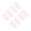 400Stk Plastik Wimpernseparator Mini Styling Tool 7
