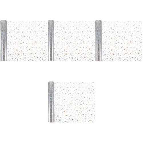 4Rolls Durable PVC Film for Handmade Crafts and Decorative Projects 1
