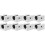 8Stk Führungslagerblock Aluminium 3