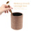 Golden Makeup Brush Holder Glitter Vanity Accessories 5