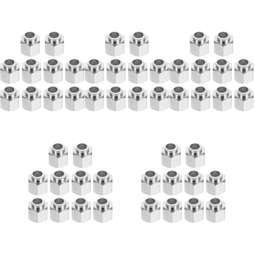 50Stk Handmutter Set Aus Langlebigem Carbonstahl 1