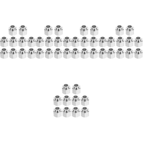 50Stk Handmutter Set Aus Langlebigem Carbonstahl 2