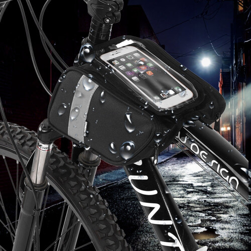 Τσάντα ποδηλάτου Adventure Companion, αδιάβροχη, μονωμένη, ανθεκτική θήκη τηλεφώνου για 1