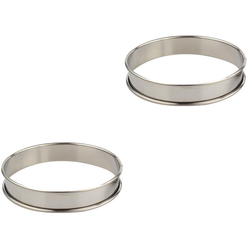 2Stk Pizza Stuffing Ring Nützliches Küchen Backzubehör 2