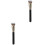 2Stk Schwarz Make-Up Tool Foundation Blush Puder Für 3
