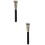 2Stk Schwarz Make-Up Tool Foundation Blush Puder Für 5