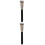 2Stk Schwarz Make-Up Tool Foundation Blush Puder Für 7