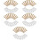 5Sets Schneeschieber - Und Federstift Set Bunt 6
