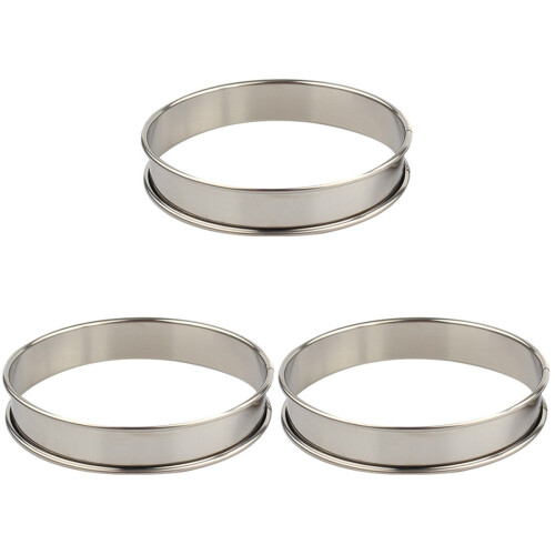 3Stk Pizza Pan Tool Silber Hitzebeständig 1