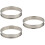 3Stk Pizza Pan Tool Silber Hitzebeständig 7