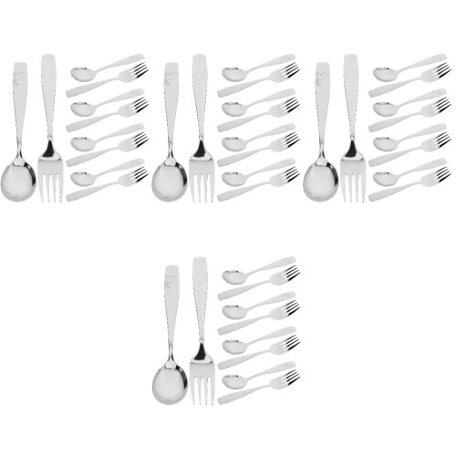 20Ensembles Cuillères Bébé 410 Inox Pour 1