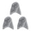 3Pcs High-Grade Plush Bird Nest Warm Winter Bed for Cage 7