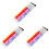 15Pcs Nail Art Pens Dual-Ended Manicure Brushes Assorted 2