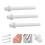 6Pcs White Plastic Sewing Machine Bobbin Holder Thread Organizer Parts 10