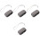 4Pcs Car Wiper Strip Repair Tool Black ABS Material Universal Use 2