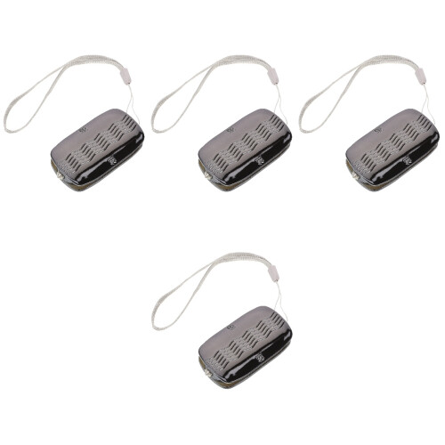 4Pcs Car Wiper Strip Repair Tool Black ABS Material Universal Use 1