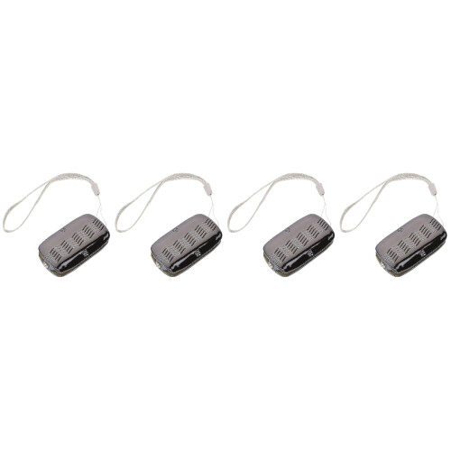 4Pcs Car Wiper Strip Repair Tool Black ABS Material Universal Use 2