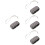4Pcs Car Wiper Strip Repair Tool Black ABS Material Universal Use 5