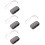 4Pcs Car Wiper Strip Repair Tool Black ABS Material Universal Use 6