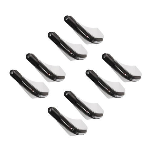 4Pièces Guardes Main Blancs En PP Pour Protection 1