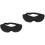 2Pièces Masques Pour Noir En Mousse Mémoire Voyage 3
