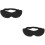 2Pièces Masques Pour Noir En Mousse Mémoire Voyage 5