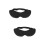 2Pièces Masques Pour Noir En Mousse Mémoire Voyage 6