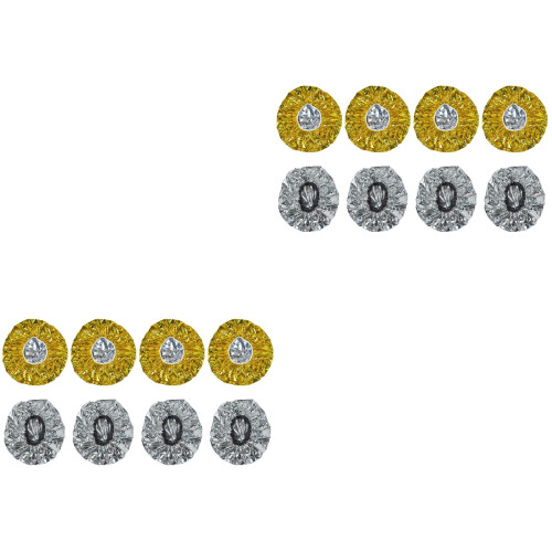 16Pièces Bonnets En Aluminium Pour Profond Usage Salon 1