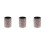 3Pcs Sparkling Multi PU Makeup Brush Holder Pen Pencil Organizer Cup 2