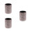 3Pcs Sparkling Multi PU Makeup Brush Holder Pen Pencil Organizer Cup 4