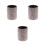 3Pcs Sparkling Multi PU Makeup Brush Holder Pen Pencil Organizer Cup 6