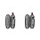 2Sets Silver Stainless Steel Picnic Tableware Set Portable Camping Kit 4