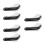 3Pcs Universal White Motorcycle Handlebar with Lights 7
