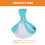 2Pièces -Bébé Frontale Ergonomique Respirant - 2