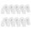 10Pcs Plastic L-Shape Pipe Joint for Foldable Bath Tub Support Frame 6