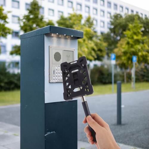 10Pcs Non-Slip Plastic Parking Card Holders with Telescoping Extension 2