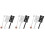 6Pcs Plastic Parking Card Grabber Stick Extender for Car Access Assist 11