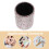 Multi Glitter PU Makeup Brush Container Pen and Pencil Holder 5