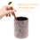 Multi Glitter PU Makeup Brush Container Pen and Pencil Holder 6