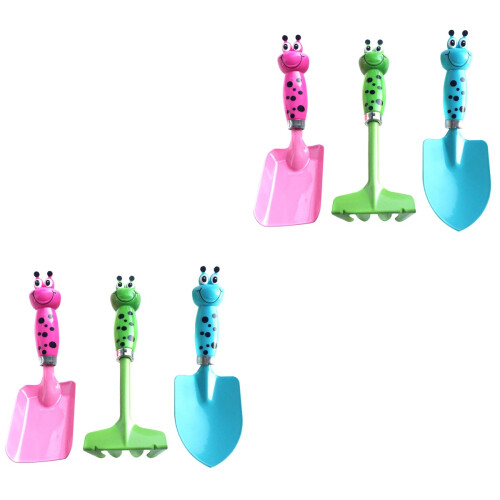 2 Sets Sand Digging Toy Gardening Tools Portable Child 1