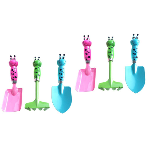 2 Sets Sand Digging Toy Gardening Tools Portable Child 2