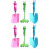 2 Sets Sand Digging Toy Gardening Tools Portable Child 4