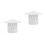 2Pièces Cache PVC Solide Antipluie Usage Extérieur 7