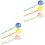 6 Pcs Dessert Spoons Cartoon Dessert Shape Spoon Home Tableware 2
