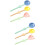 6 Pcs Dessert Spoons Cartoon Dessert Shape Spoon Home Tableware 6